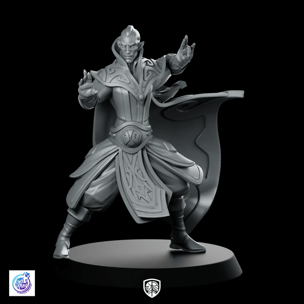 Aethernal Artificer C Miniature Arcane Tech Mage - CastNPlay - We Print Miniatures