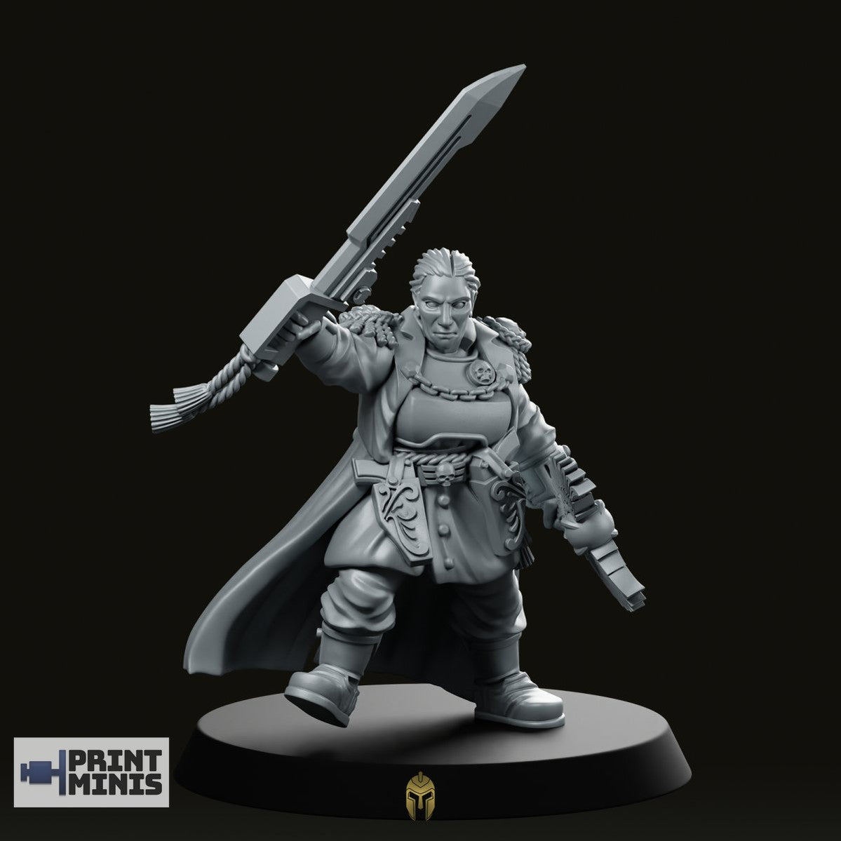 Agatha Storm Miniature - We Print Miniatures