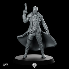 Agent Clive Smith 01A Cyberpunk Miniature Sci-Fi Detective