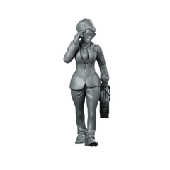 Agent Moon Corporate Agent - Papsikels Miniatures - We Print Miniatures