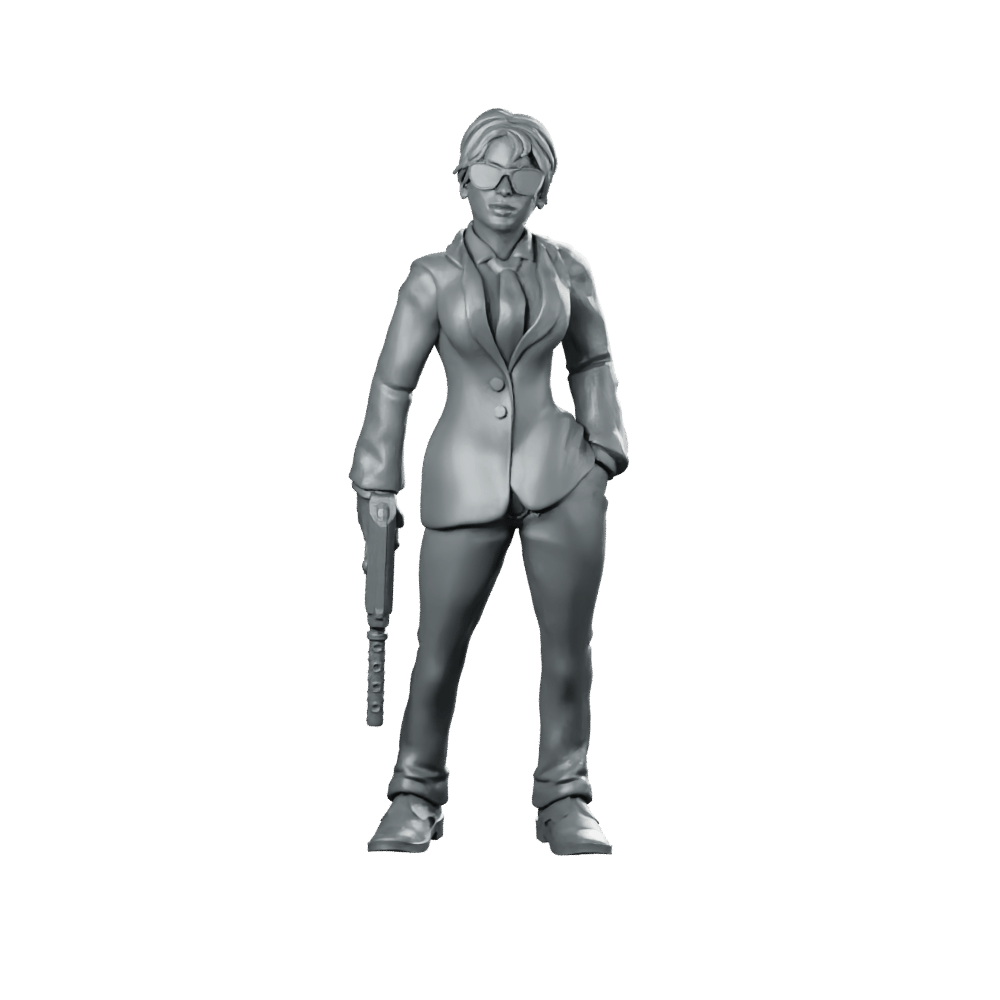 Agent Smooth Agent Operative - Papsikels Miniatures - We Print Miniatures