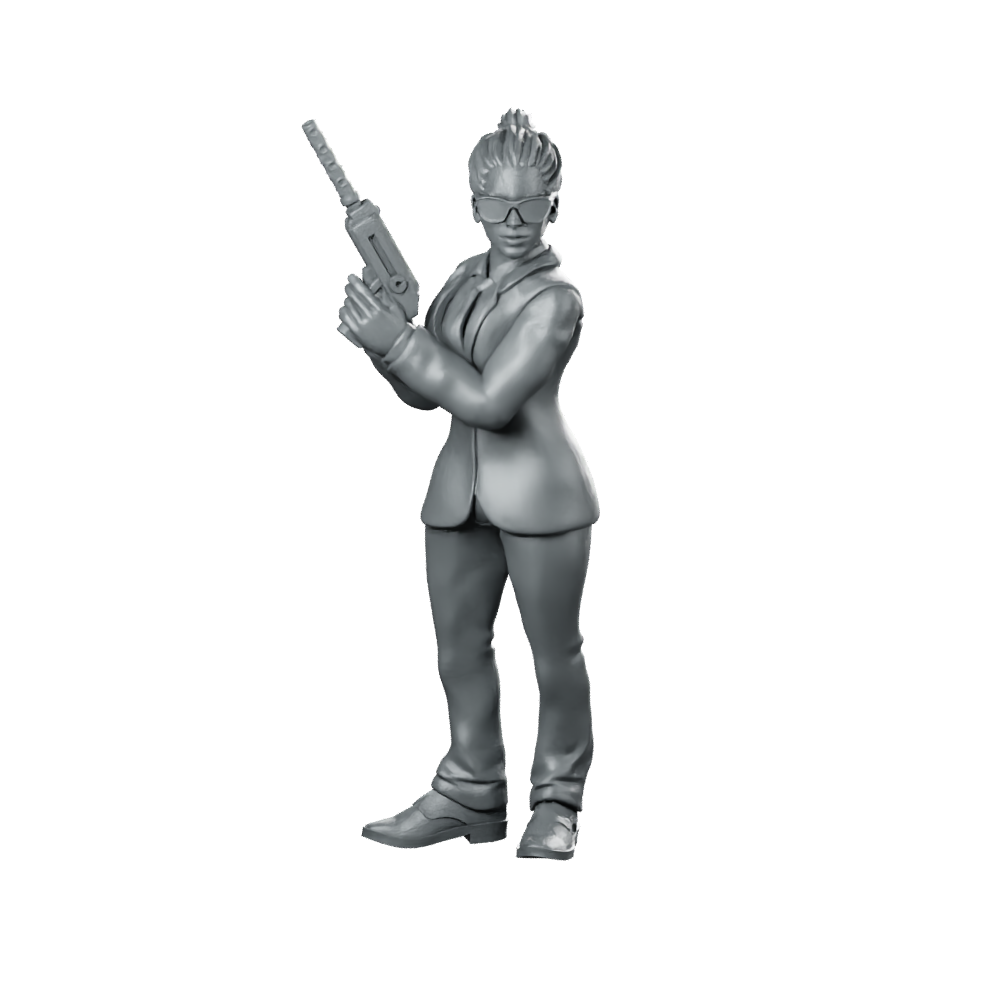 Agent V1 Ck 1 Y Agent Operative Miniature 360 Spin 01