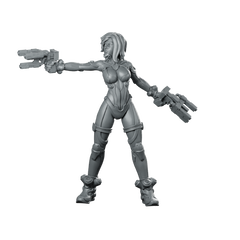 Aia Panela Cyber Edge Hunter Cyber Operative Miniature 360 Spin 01