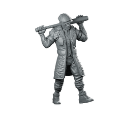 Aidan Ironhand O'Neill 01 Miniature Cyberpunk Brawler Miniature 360 Spin 01