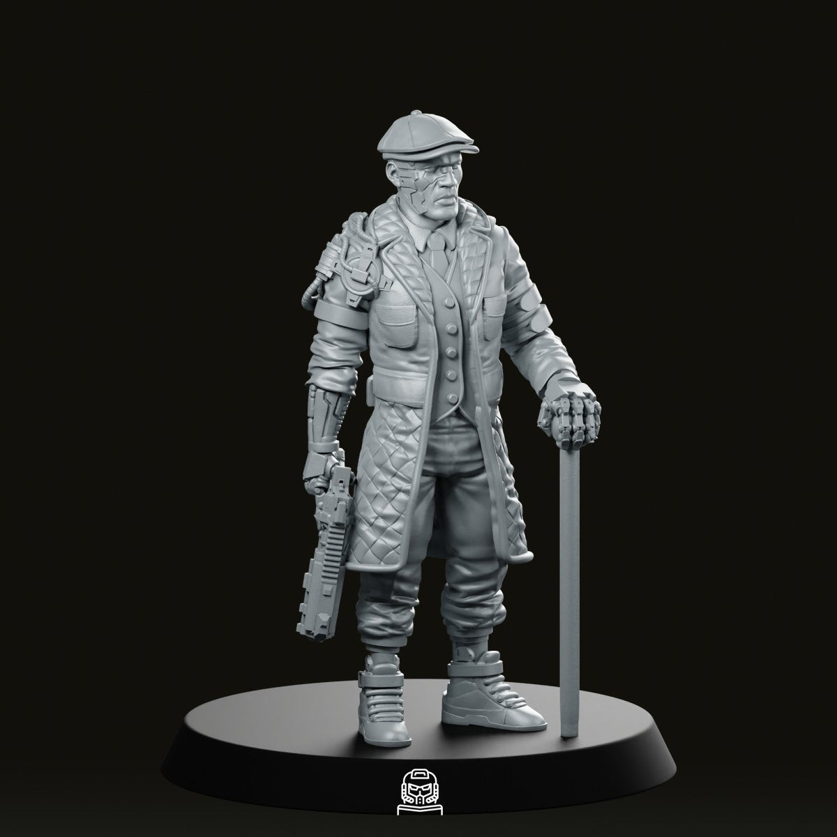 Aidan Ironhand O'Neill 02 Miniature - Unit9 - We Print Miniatures