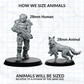 Aigle Bare A Pet Bird Miniature - CastNPlay - We Print Miniatures