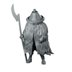 Akihiro Samurai Miniature Feathered Reaper Scythe Assassin Miniature 360 Spin 01