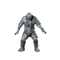 Alien Belly Hugger Sad Victim Fixed Infected - Papsikels Miniatures - We Print Miniatures