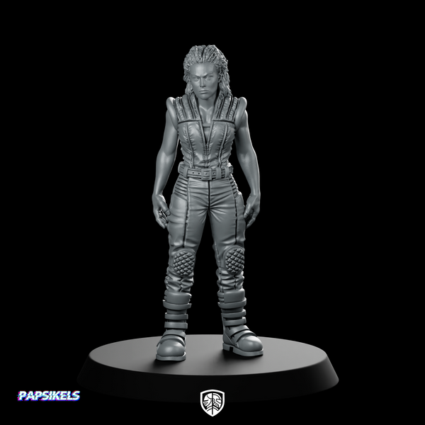 Alien Cloned Lannie Miniature Sci-Fi Female Hero