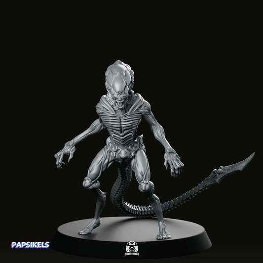 Alien Xeno Burster 4 miniature - Papsikels Miniatures - We Print Miniatures