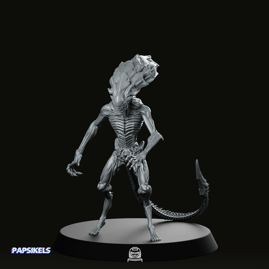 Alien Xeno Prowler 4 miniature - Papsikels Miniatures - We Print Miniatures