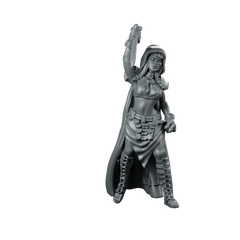 Amazon Thief Miniature Hooded Rogue Dagger Miniature 360 Spin 01