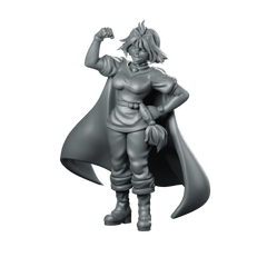 Amelia Wil Tesla Saillune Miniature Heroine Adventurer - RN Estudio - We Print Miniatures