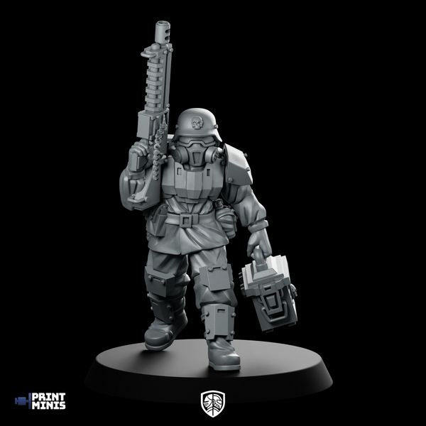 Ammo Jack Miniature Sci-Fi Armoured Trooper Soldier