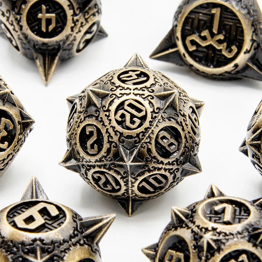 Ancient Mace | Solid Metal | 7 Piece Set - Tabletop Dominion - We Print Miniatures