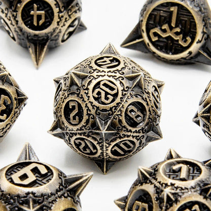 Ancient Mace | Solid Metal | 7 Piece Set - Tabletop Dominion - We Print Miniatures