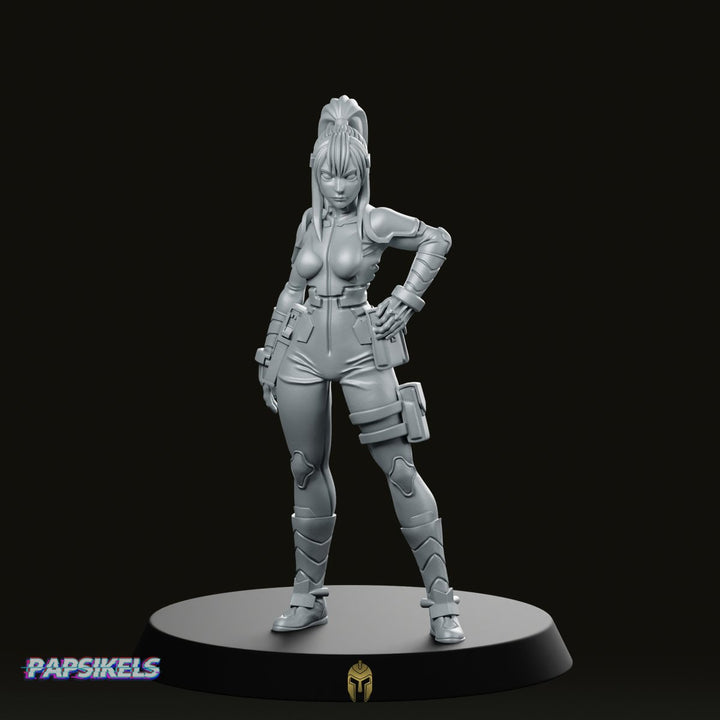 Anti Monster Defence Force 3rd Division Captain Miniature