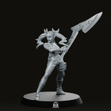 Anti Monster Defence Force 3Rd Division Officer 4 Miniature - Papsikels Miniatures - We Print Miniatures