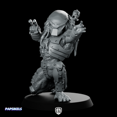 Apex Skull Hunter Choke Lord Miniature Kneeling Sci-Fi