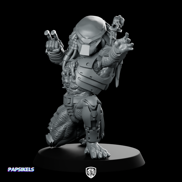Apex Skull Hunter Choke Lord Miniature Kneeling Sci-Fi
