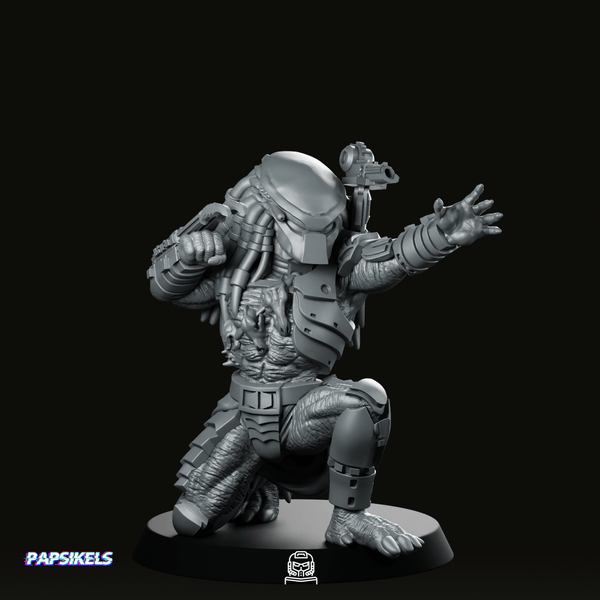 Apex Skull Hunter Choke Lord Miniature - Papsikels Miniatures - We Print Miniatures