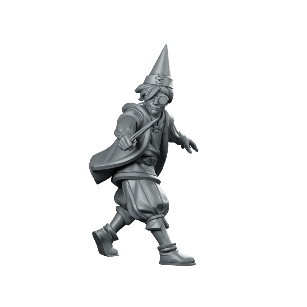 Apprentice Miniatures Wizard Duelist Miniature 360 Spin 01