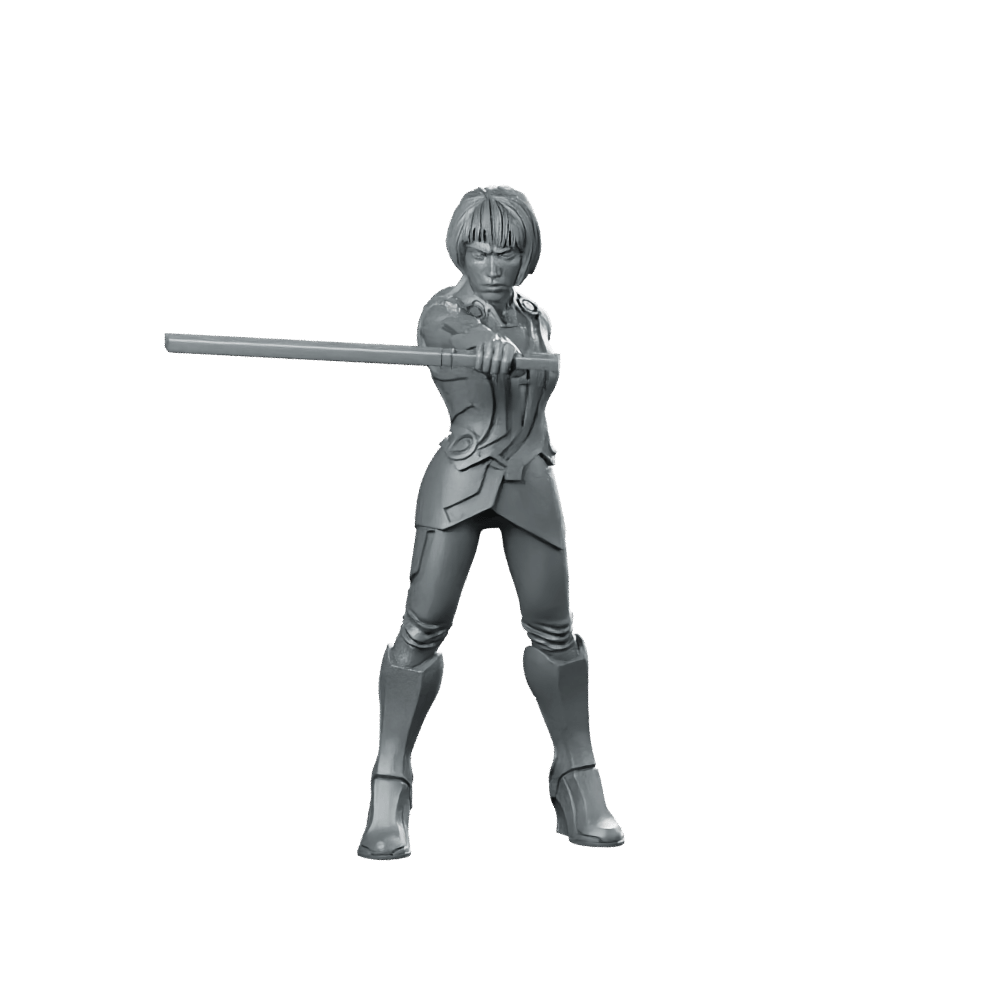 Apprentice Of Hero Program Kevin 2 Miniature Sci - Fi - Papsikels Miniatures - We Print Miniatures