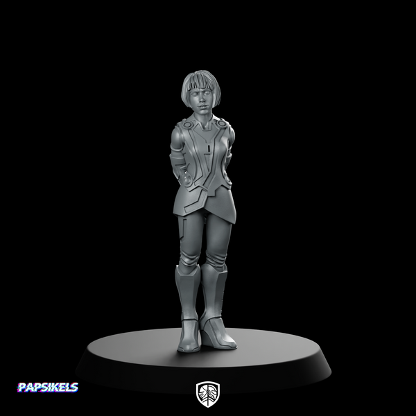 Apprentice Of Hero Program Kevin Miniature Sci-Fi Recruit