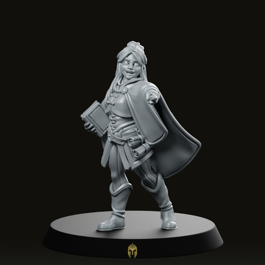 Apprentice Wizard Fantasy Miniature - We Print Miniatures