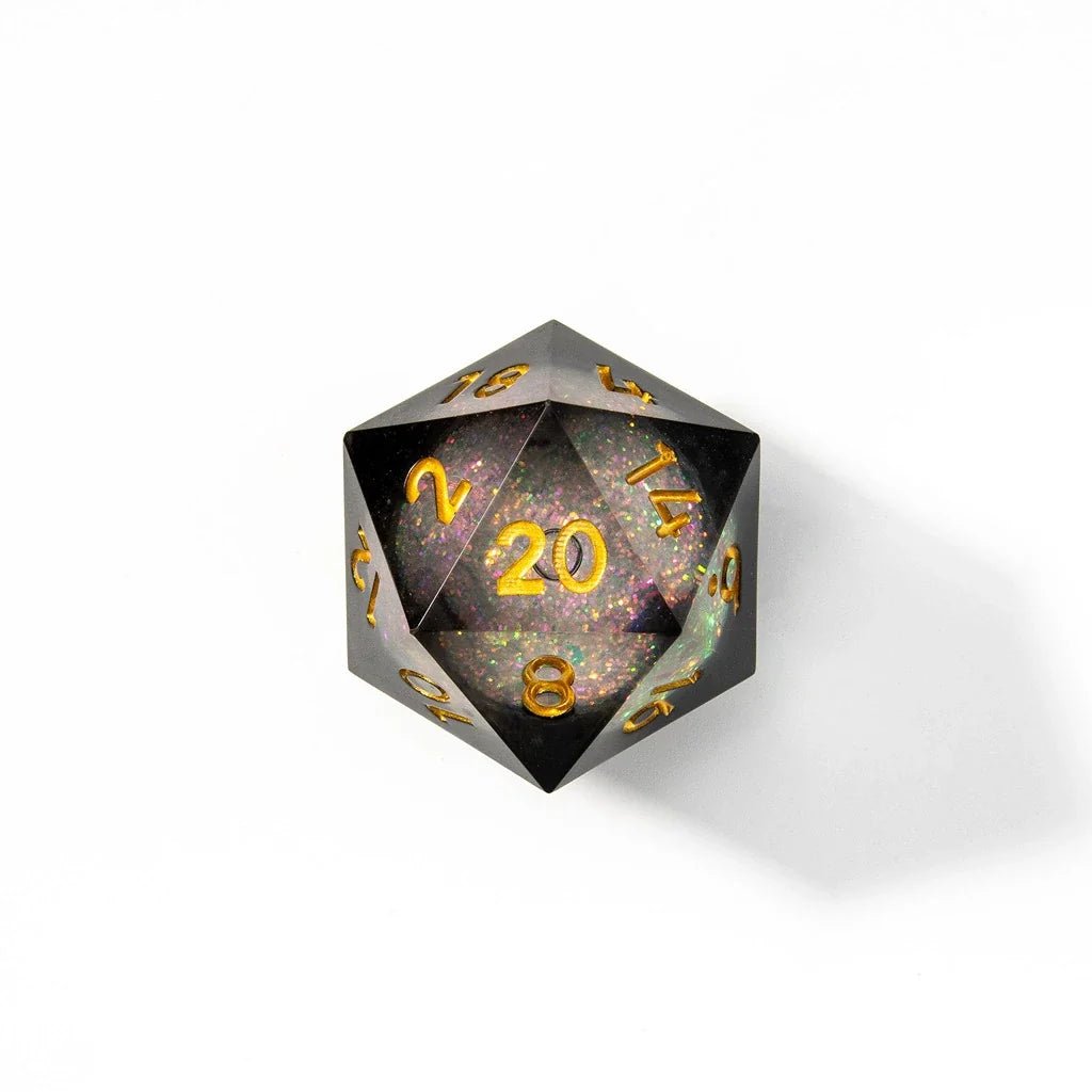 Arcane Cosmos | 33mm D20 | Oversized Liquid Core - Tabletop Dominion - We Print Miniatures