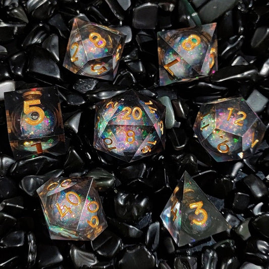 Arcane Cosmos | Liquid Core | 7 Piece Set - Tabletop Dominion - We Print Miniatures