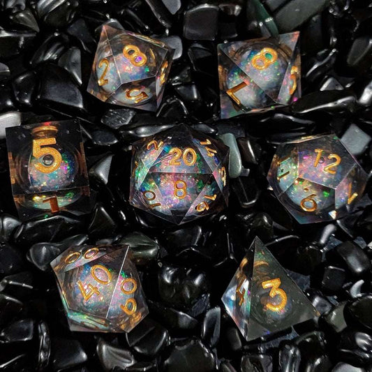 Arcane Cosmos | Liquid Core | 7 Piece Set - Tabletop Dominion - We Print Miniatures