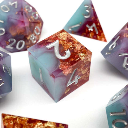 Arcane Fusion | Sharp Edge Dice | 7 Piece Set - Tabletop Dominion - We Print Miniatures