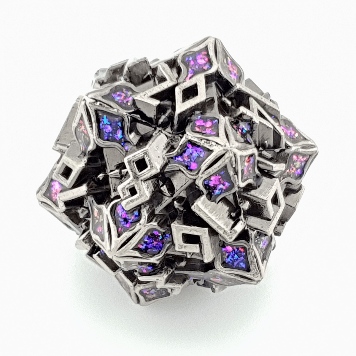 Arcane Grove | Solid Metal Dice | 7 Piece Set - Tabletop Dominion - We Print Miniatures