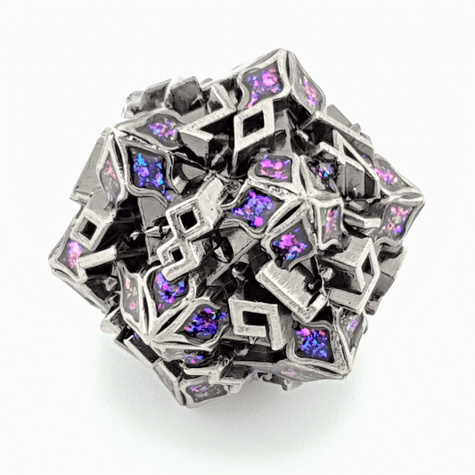 Arcane Grove | Solid Metal Dice | 7 Piece Set - Tabletop Dominion - We Print Miniatures