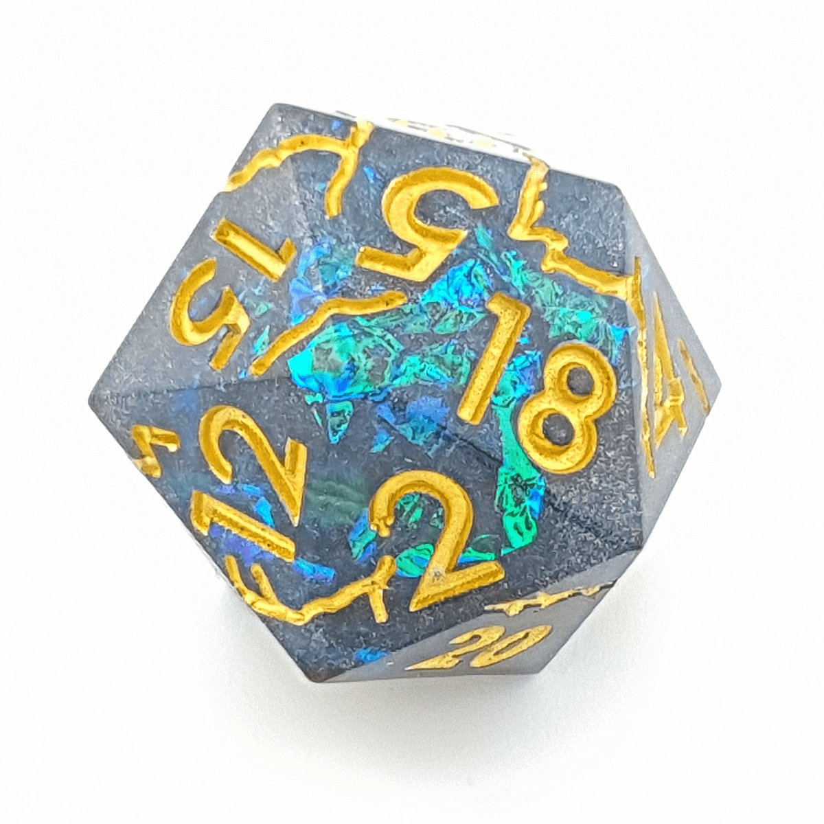 Arcane Majesty | Sharp Edge Dice | 7 Piece Set - Tabletop Dominion - We Print Miniatures