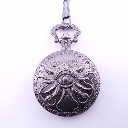 Arcane Overseer | Pocket Watch Case | Ancient Silver - Tabletop Dominion - We Print Miniatures