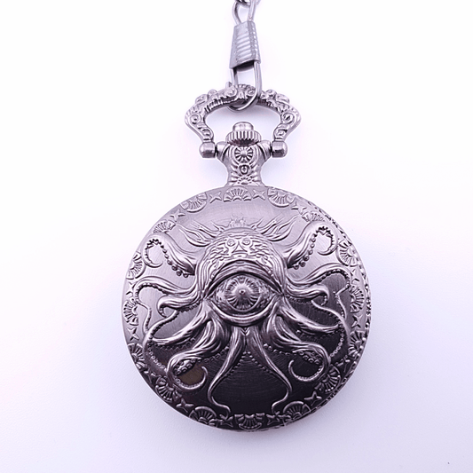Arcane Overseer | Pocket Watch Case | Ancient Silver - Tabletop Dominion - We Print Miniatures