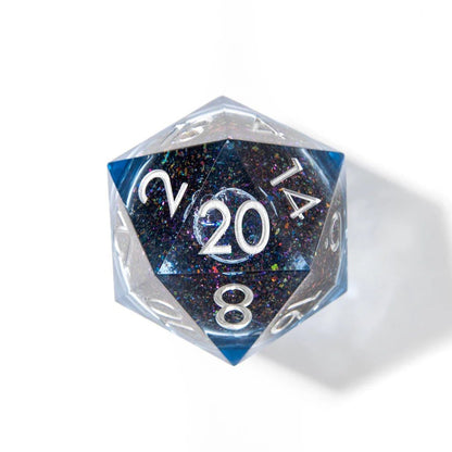 Arcane Prism | 50mm D20 | Oversized Liquid Core - Tabletop Dominion - We Print Miniatures