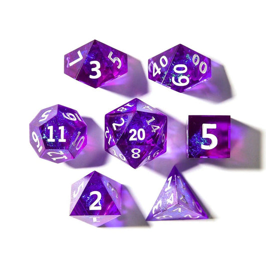 Arcane Prism | Sharp Edge Dice | 7 Piece Set - Tabletop Dominion - We Print Miniatures