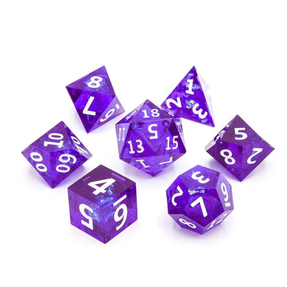 Arcane Prism | Sharp Edge Dice | 7 Piece Set - Tabletop Dominion - We Print Miniatures