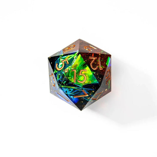 Archer's Dream | 50mm D20 | Oversized Sharp Edge - Tabletop Dominion - We Print Miniatures
