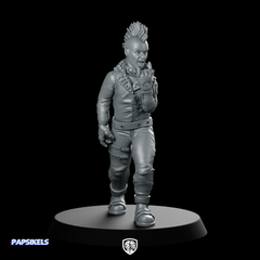 Arjur Abrenika Ganger Miniature Punk Sci-Fi Cyberpunk
