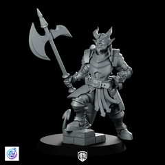 Arnulf Of Silverlake Miniature Armoured Axe Warrior