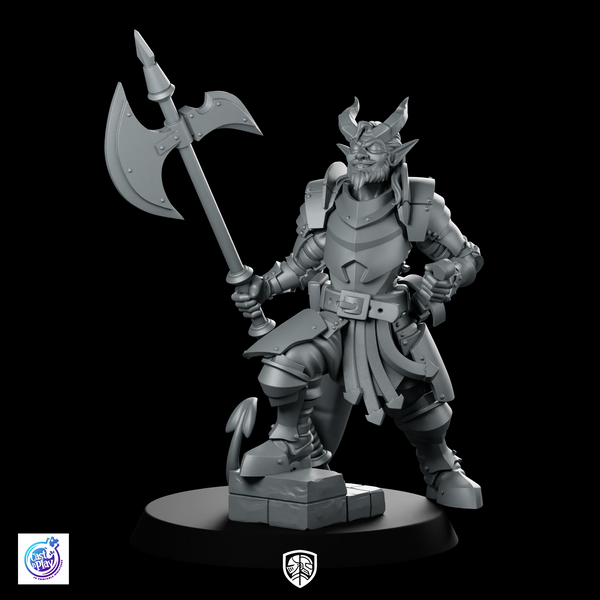 Arnulf Of Silverlake Miniature Armoured Axe Warrior
