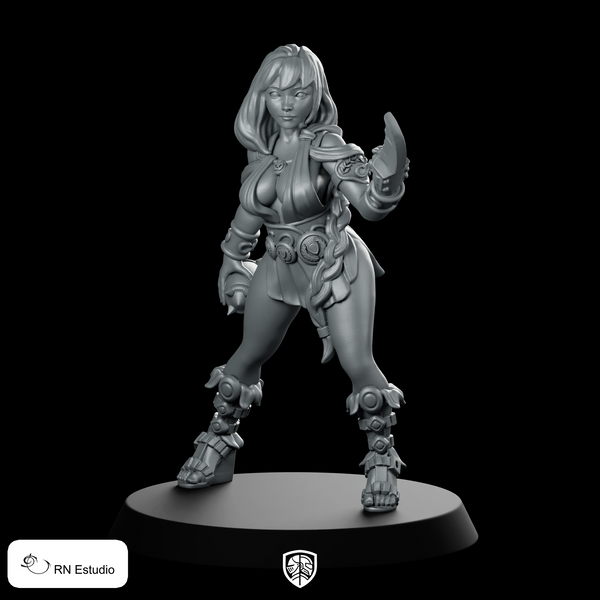Artemisa Female Miniature Fantasy Football Star Player