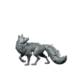 1047 Artic Fox Companion B Miniature Fox Miniature 360 Spin 01