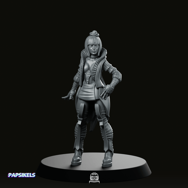 Artificial Intelligence Network Newsreader Miniature - Papsikels Miniatures - We Print Miniatures