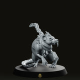 Ash Desert Rat 2 Miniature - We Print Miniatures