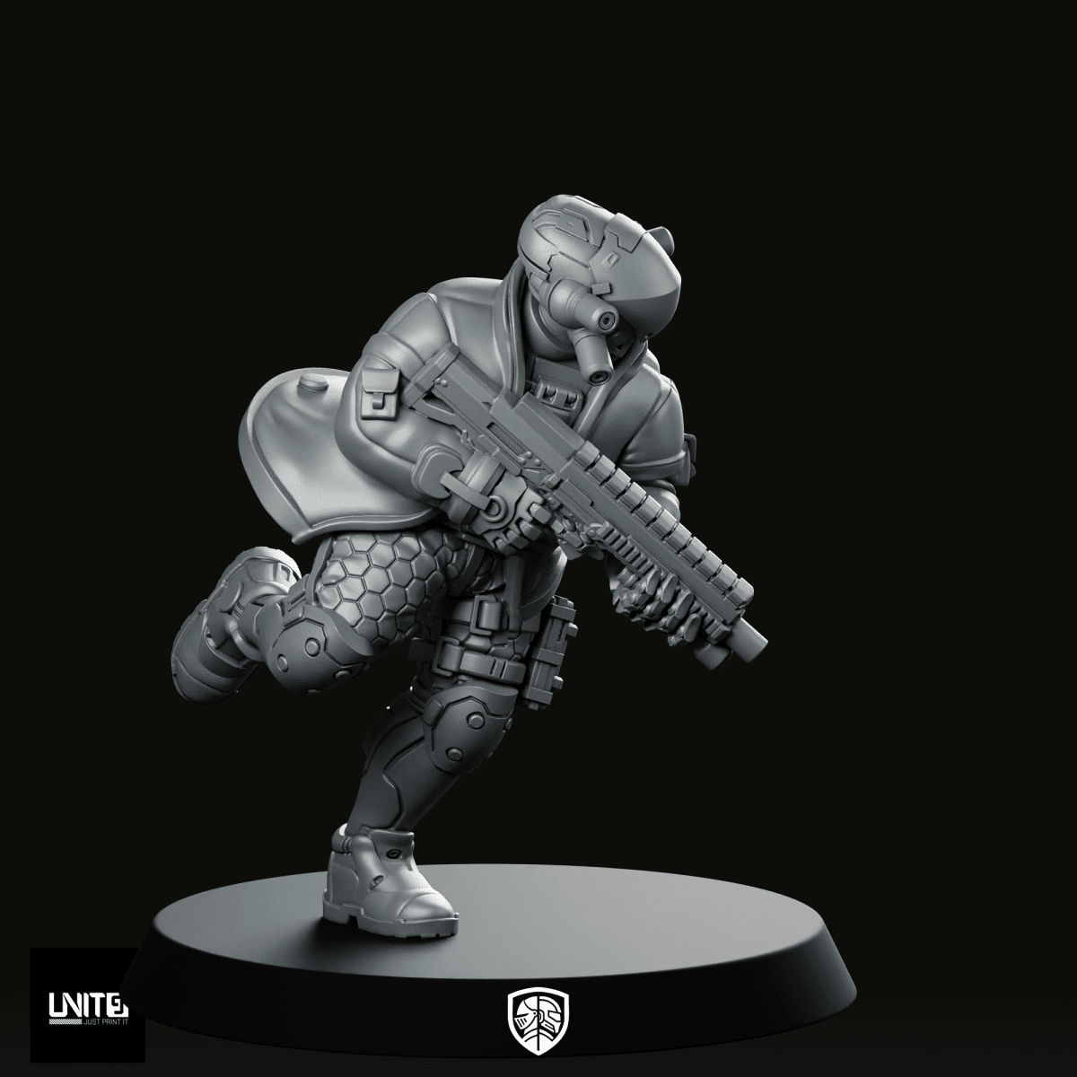 Ashfall V1 Miniature - Unit9 - We Print Miniatures
